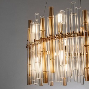 Подвесной светильник Arte Lamp Crystalla A4111LM-16GO в Шадринске - shadrinsk.ok-mebel.com | фото 3