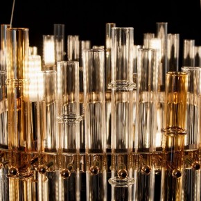 Подвесной светильник Arte Lamp Crystalla A4111LM-16GO в Шадринске - shadrinsk.ok-mebel.com | фото 6