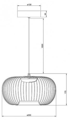 Подвесной светильник Arte Lamp Flare A3527SP-12BK в Шадринске - shadrinsk.ok-mebel.com | фото 3
