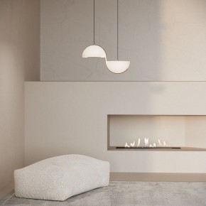 Подвесной светильник Eurosvet Emisfero 50083/2 LED золото в Шадринске - shadrinsk.ok-mebel.com | фото 2
