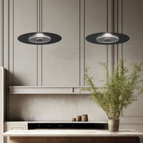 Подвесной светильник Eurosvet Kontur 40030/1 LED черный в Шадринске - shadrinsk.ok-mebel.com | фото 3