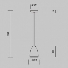 Подвесной светильник Maytoni Pilastro MOD430PL-01CM в Шадринске - shadrinsk.ok-mebel.com | фото 5