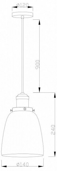 Подвесной светильник Moderli Single V11517-1P в Шадринске - shadrinsk.ok-mebel.com | фото 7