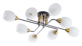 Потолочная люстра Arte Lamp Andrea A8141PL-8BK в Шадринске - shadrinsk.ok-mebel.com | фото