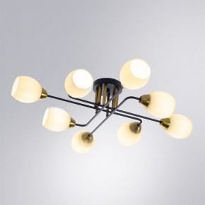Потолочная люстра Arte Lamp Andrea A8141PL-8BK в Шадринске - shadrinsk.ok-mebel.com | фото 2