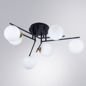 Потолочная люстра Arte Lamp Gemini A2243PL-6BK в Шадринске - shadrinsk.ok-mebel.com | фото 2