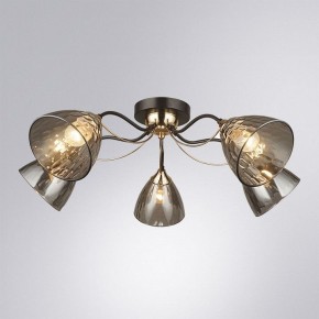 Потолочная люстра Arte Lamp Lily A4366PL-5BK в Шадринске - shadrinsk.ok-mebel.com | фото 2