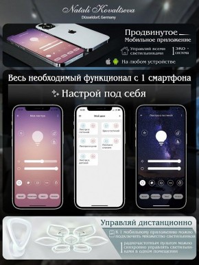 Потолочная люстра Natali Kovaltseva COBRA LED LAMPS 81121/7C в Шадринске - shadrinsk.ok-mebel.com | фото 7