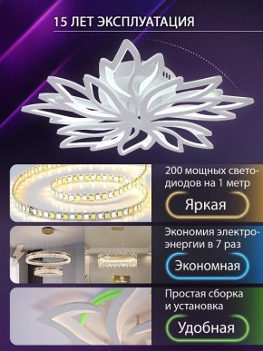 Потолочная люстра Natali Kovaltseva RIF LED LAMPS 81118/6C в Шадринске - shadrinsk.ok-mebel.com | фото 5