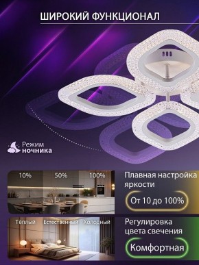 Потолочная люстра Natali Kovaltseva SM LED LAMPS 81455 в Шадринске - shadrinsk.ok-mebel.com | фото 6
