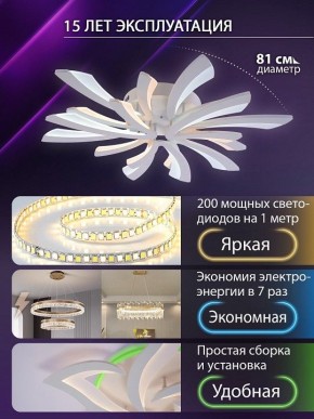 Потолочная люстра Natali Kovaltseva VIO LED LAMPS 81454 в Шадринске - shadrinsk.ok-mebel.com | фото 5