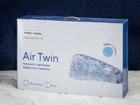 PROxSON Подушка Air Twin (Трикотаж Несъемный Memocoat + съемный трикотаж) 50x70 в Шадринске - shadrinsk.ok-mebel.com | фото 13