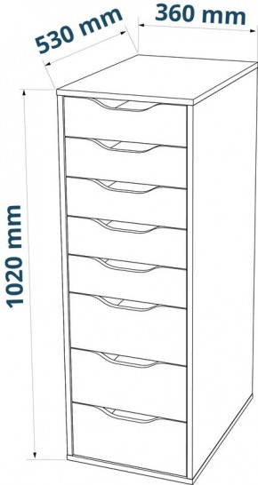 S01439 Ингар Д 132 стол письменный 132x58x76, белый в Шадринске - shadrinsk.ok-mebel.com | фото