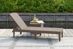 Шезлонг Джайпур (Jaipur Sun lounger) капучино в Шадринске - shadrinsk.ok-mebel.com | фото 2