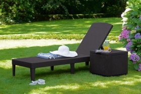 Шезлонг Джайпур (Jaipur Sun lounger) виски-коричневый в Шадринске - shadrinsk.ok-mebel.com | фото 2
