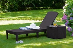 Шезлонг Джайпур (Jaipur Sun lounger) виски-коричневый в Шадринске - shadrinsk.ok-mebel.com | фото 2