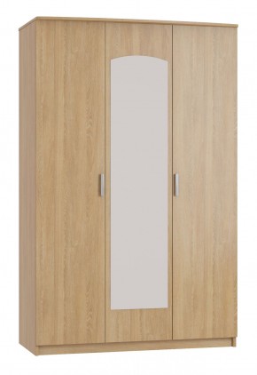Шкаф 3-х дверный с зеркалом Шк210.1 МС Ирина в Шадринске - shadrinsk.ok-mebel.com | фото