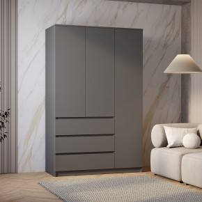 Шкаф 3-х створчатый Симпл ШК-08 (графит) в Шадринске - shadrinsk.ok-mebel.com | фото 3
