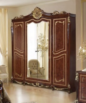 Шкаф 4-х дверный с зеркалами (19.144) Джоконда в Шадринске - shadrinsk.ok-mebel.com | фото