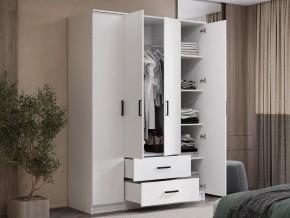 Шкаф 4-х створчатый Титан (белый) в Шадринске - shadrinsk.ok-mebel.com | фото 4