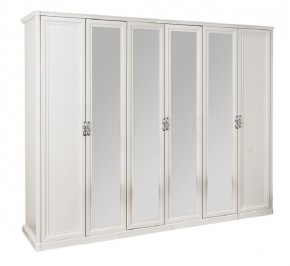 Шкаф 6-ти ств (2+2+2) с зеркалами Мишель (комплект) в Шадринске - shadrinsk.ok-mebel.com | фото