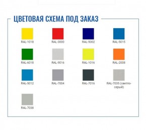 Шкаф для раздевалок усиленный ML-01-40 (доп модуль) в Шадринске - shadrinsk.ok-mebel.com | фото 2