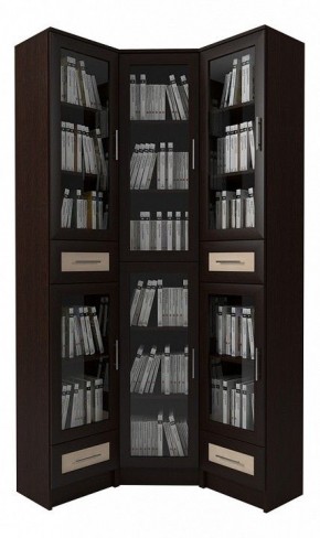 Шкаф книжный Мебелайн-46 в Шадринске - shadrinsk.ok-mebel.com | фото