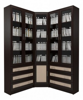 Шкаф книжный Мебелайн-55 в Шадринске - shadrinsk.ok-mebel.com | фото