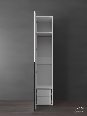Шкаф Linnea MHR-1-3 2050х400х510 (Белый-М 11.1.2) в Шадринске - shadrinsk.ok-mebel.com | фото 6
