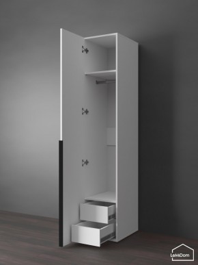 Шкаф Linnea MHR-1-3 2050х400х510 (Белый-М 11.1.2) в Шадринске - shadrinsk.ok-mebel.com | фото 7