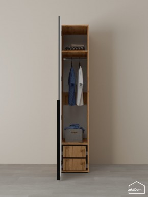 Шкаф Linnea MHR-1-3 2050х400х510 (ДВ-М 11.1.25) в Шадринске - shadrinsk.ok-mebel.com | фото 5