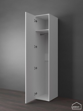 Шкаф Linnea MHR-1PO 2050х400х510 (Белый-М 11.1.2) в Шадринске - shadrinsk.ok-mebel.com | фото 4