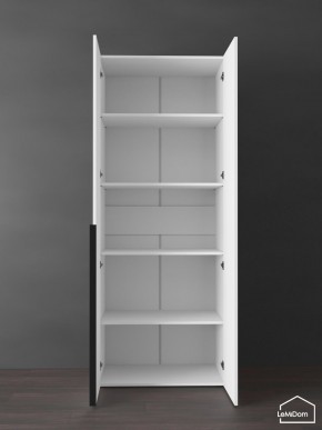 Шкаф Linnea MHR-2-2 2050х800х510 (Белый-М 11.1.2) в Шадринске - shadrinsk.ok-mebel.com | фото 4
