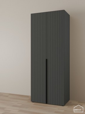 Шкаф Linnea MHR-2 2050х800х510 (Графит-М 11.1.25) в Шадринске - shadrinsk.ok-mebel.com | фото