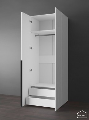 Шкаф Linnea MHR-2-3 2050х800х510 (Белый-М 11.1.2) в Шадринске - shadrinsk.ok-mebel.com | фото 5