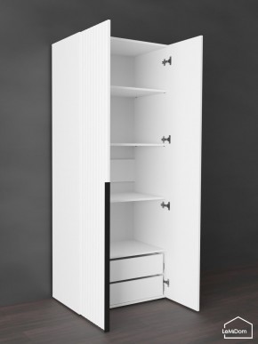 Шкаф Linnea MHR-2-4 2050х800х510 (Белый-М 11.1.2) в Шадринске - shadrinsk.ok-mebel.com | фото 6