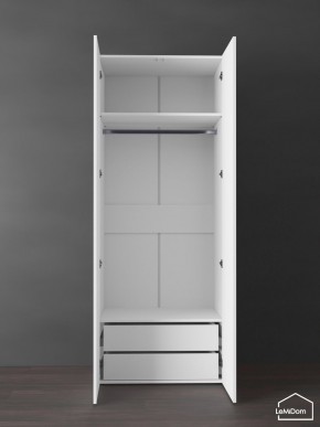 Шкаф Linnea MHR-2PO-3 2050х800х510 (Белый-М 11.1.2) в Шадринске - shadrinsk.ok-mebel.com | фото 4