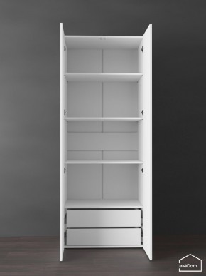 Шкаф Linnea MHR-2PO-4 2050х800х510 (Белый-М 11.1.2) в Шадринске - shadrinsk.ok-mebel.com | фото 5