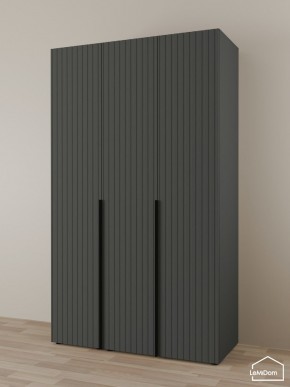 Шкаф Linnea MHR-3-2 2050х1200х510 (Графит-М 11.1.25) в Шадринске - shadrinsk.ok-mebel.com | фото