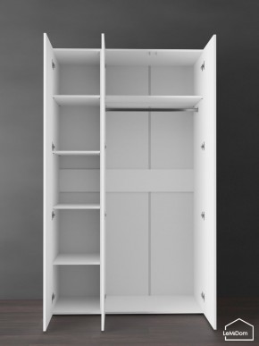 Шкаф Linnea MHR-3PO-1 2050х1200х510 (Белый-М 11.1.2) в Шадринске - shadrinsk.ok-mebel.com | фото 5