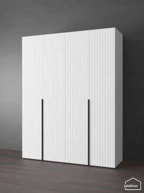 Шкаф Linnea MHR-4-1 2050х1600х510 (Белый-М 11.1.2) в Шадринске - shadrinsk.ok-mebel.com | фото