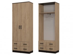 Шкаф «ЛОФТ» для одежды с 2-я ящиками в Шадринске - shadrinsk.ok-mebel.com | фото 2