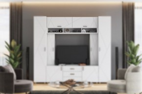 Шкаф настенный "Сандра" 1500 (Белый лофт) в Шадринске - shadrinsk.ok-mebel.com | фото 2