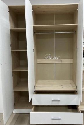 Шкаф "Милана" 3-х створчатый с 2 ящиками в Шадринске - shadrinsk.ok-mebel.com | фото 2