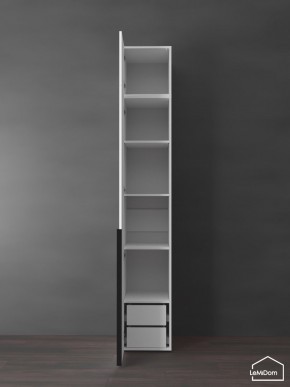 Шкаф с антресолью Linnea MHR-1A-4 2450х400х510 (Белый-М 11.1.2) в Шадринске - shadrinsk.ok-mebel.com | фото 6