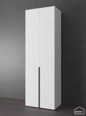 Шкаф с антресолью Linnea MHR-2A-1 2450х800х510 (Белый-М 11.1.2) в Шадринске - shadrinsk.ok-mebel.com | фото