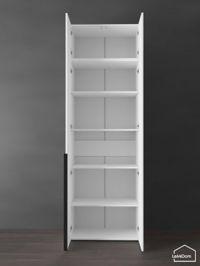 Шкаф с антресолью Linnea MHR-2A-2 2450х800х510 (Белый-М 11.1.2) в Шадринске - shadrinsk.ok-mebel.com | фото 4