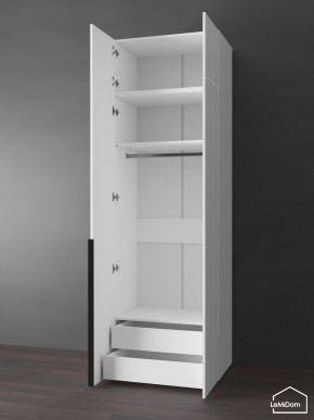 Шкаф с антресолью Linnea MHR-2A-3 2450х800х510 (Белый-М 11.1.2) в Шадринске - shadrinsk.ok-mebel.com | фото 5