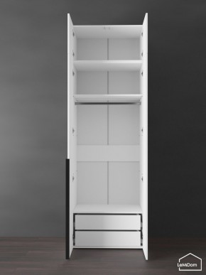 Шкаф с антресолью Linnea MHR-2A-3 2450х800х510 (Белый-М 11.1.2) в Шадринске - shadrinsk.ok-mebel.com | фото 6