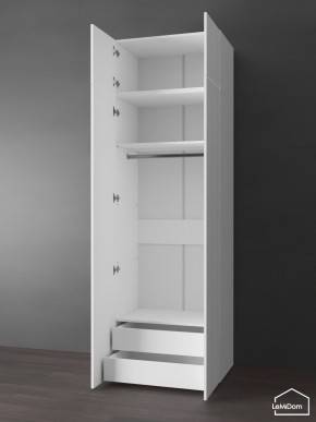 Шкаф с антресолью Linnea MHR-2POA-3 2450х800х510 (Белый-М 11.1.1) в Шадринске - shadrinsk.ok-mebel.com | фото 6
